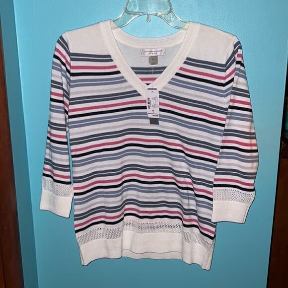 NWT Christopher & Banks petite sweater - Picture 1 of 3
